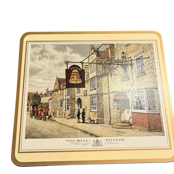 Vintage Pimpernel Place Mats in Box Unused 6 English Pubs - Picture 11 of 13
